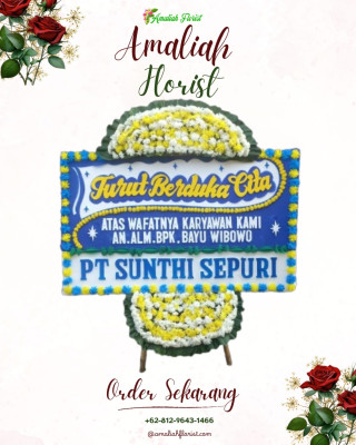 Papan Bunga Duka di Baros