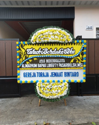 Papan Bunga Duka di Baros