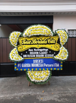Papan Bunga Duka di Baros