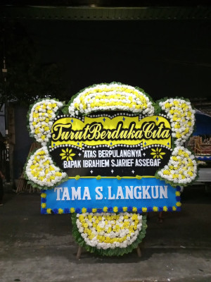 Papan Bunga Duka di Baros